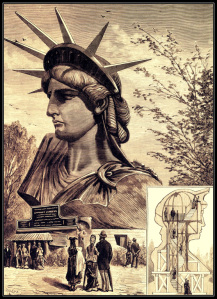 statue of liberty head