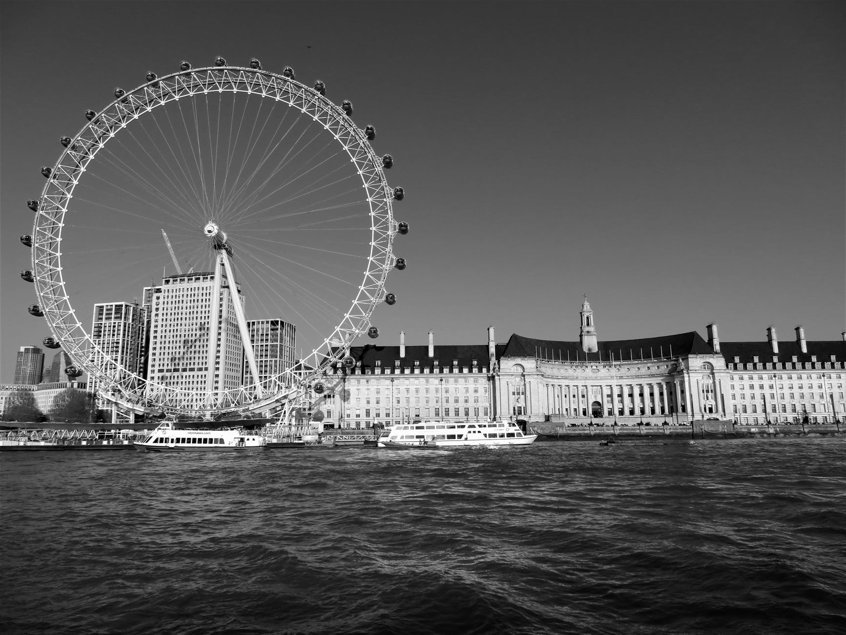 architecture black and white boat building