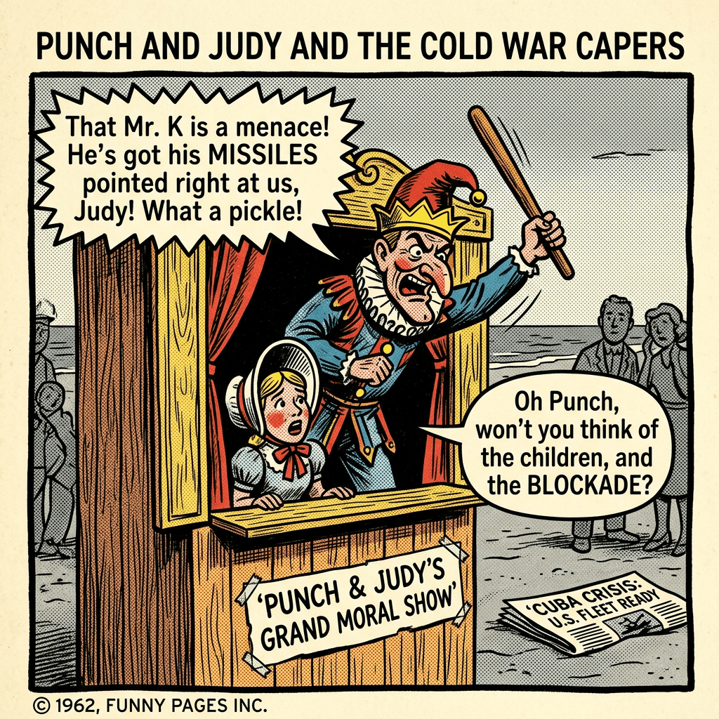 1962 Punch and Judy mention Cuban Missile Crisis