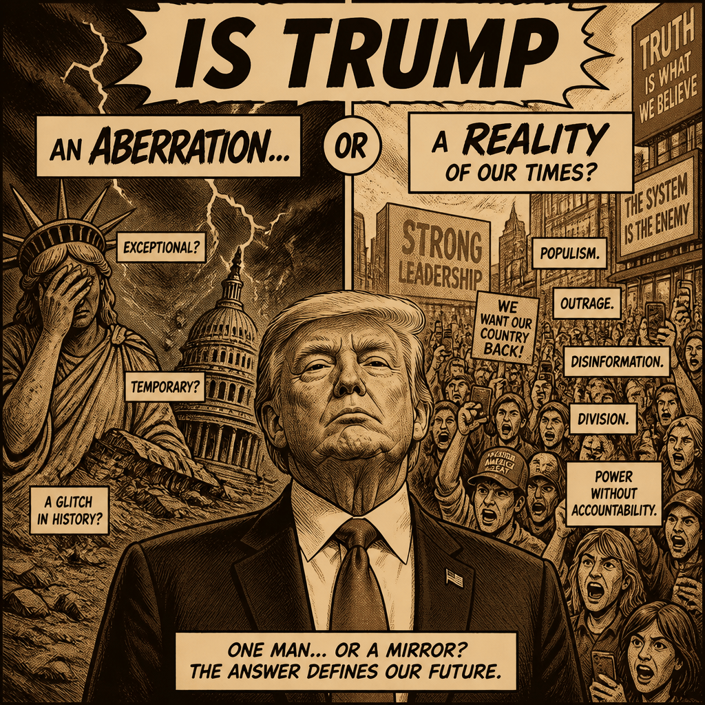 Trump as a symbol of modern times